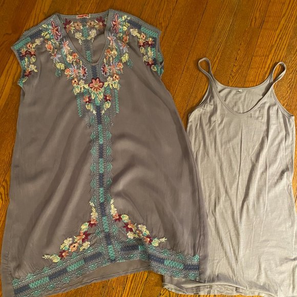 Johnny Was Embroidered Dress XS - Picture 4 of 5